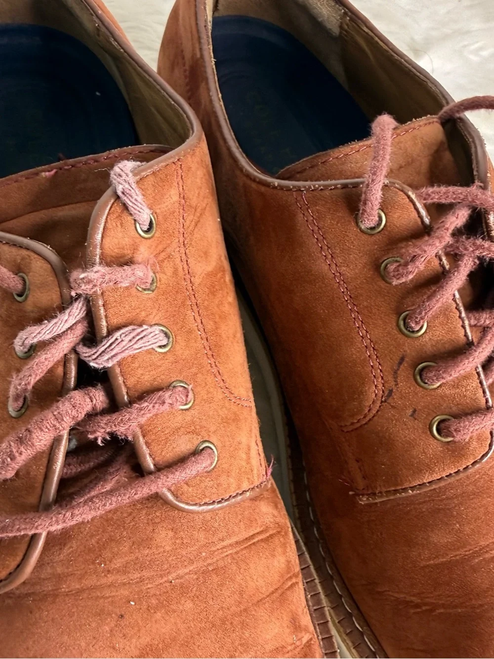 Cole Haan Grand.os Suede Oxford Sneakers Brown Men’s Size 11
